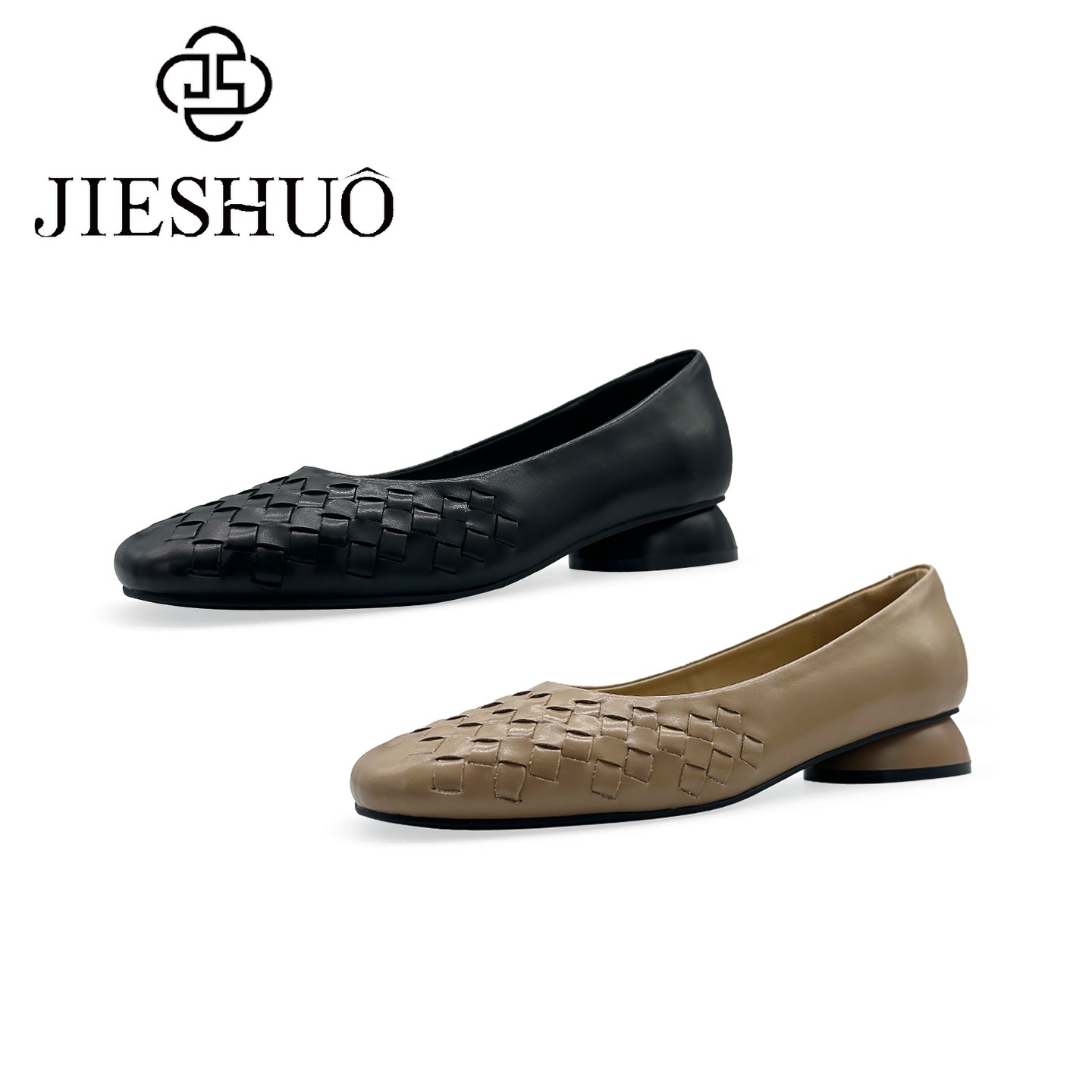 【IE专属】"编织小香风"香港街说时尚女鞋单鞋KH1861