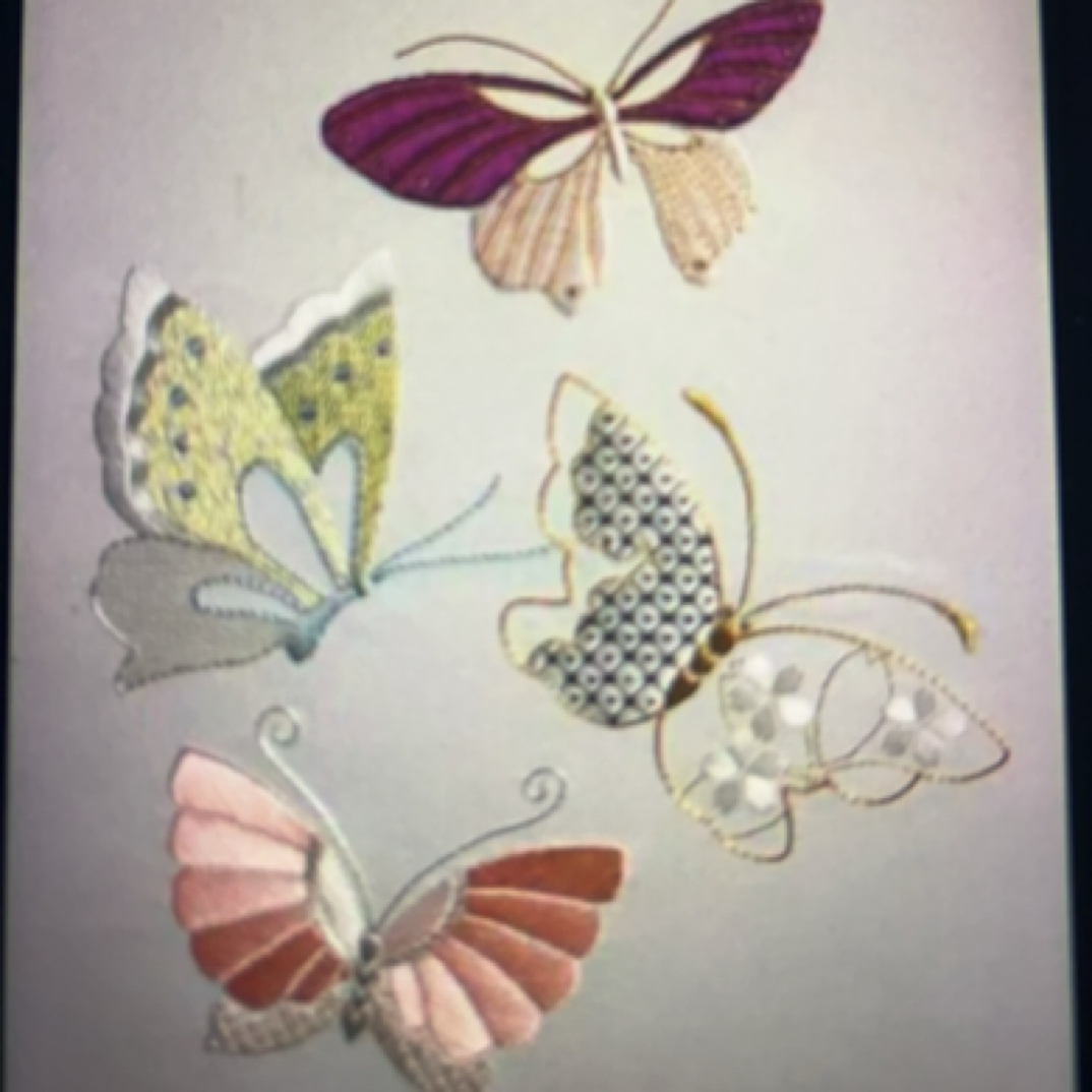刺绣蝴蝶图案链接