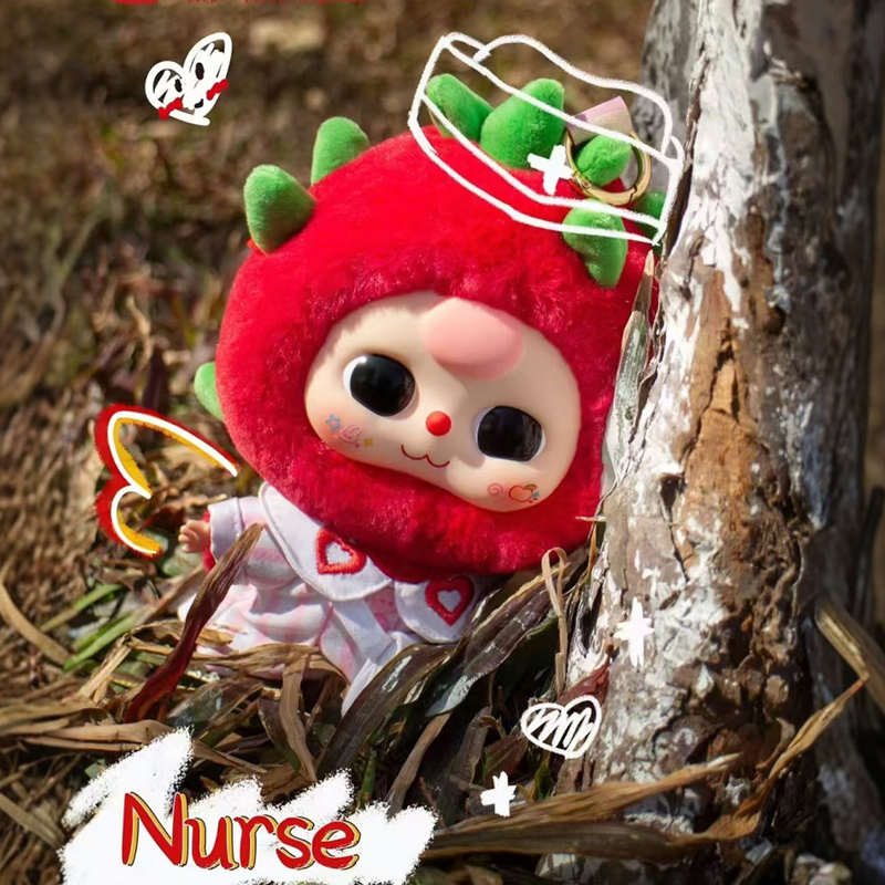 娃三岁职业梦想家毛绒盲盒包包挂件桌面摆件