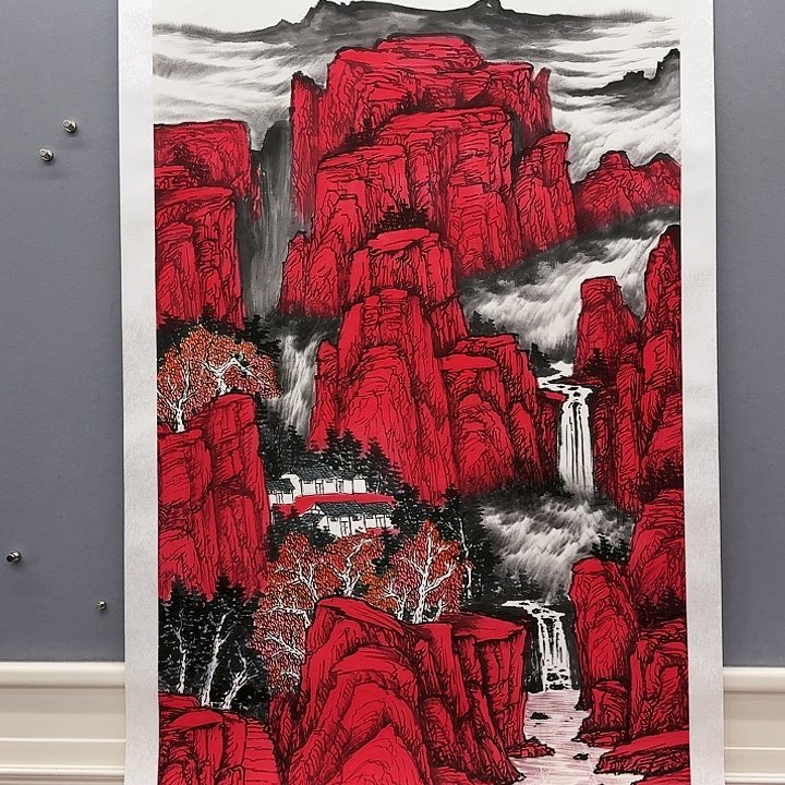 国画书法作品多次参加全国