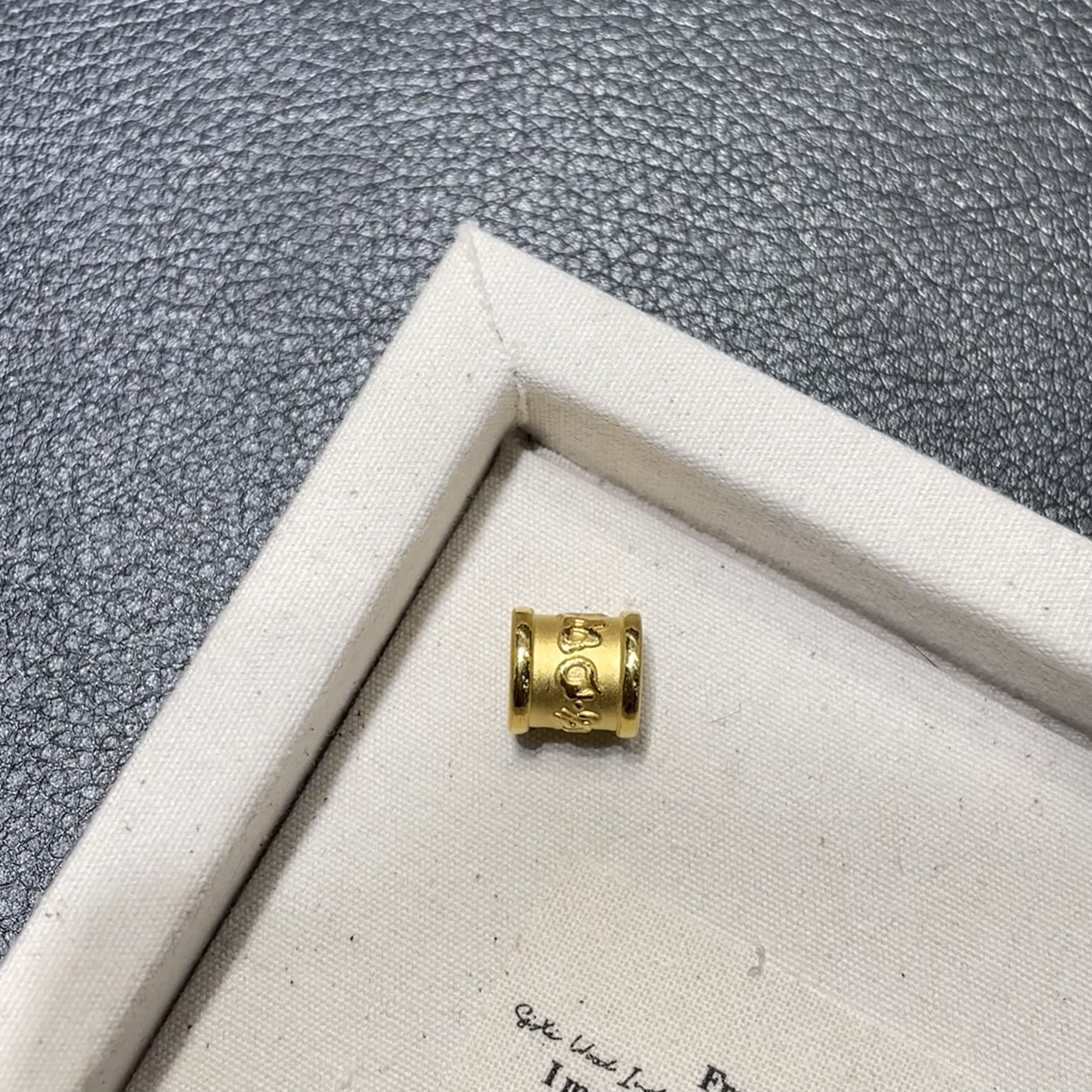 足金999六字真言黄金转运珠寓意美好送男友或者朋友合适