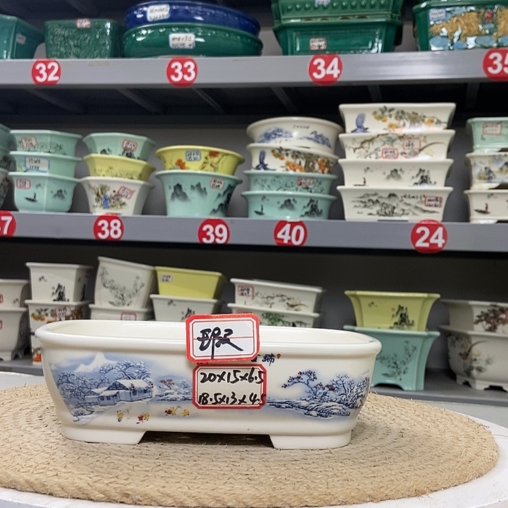 紫砂紫砂花盆3981