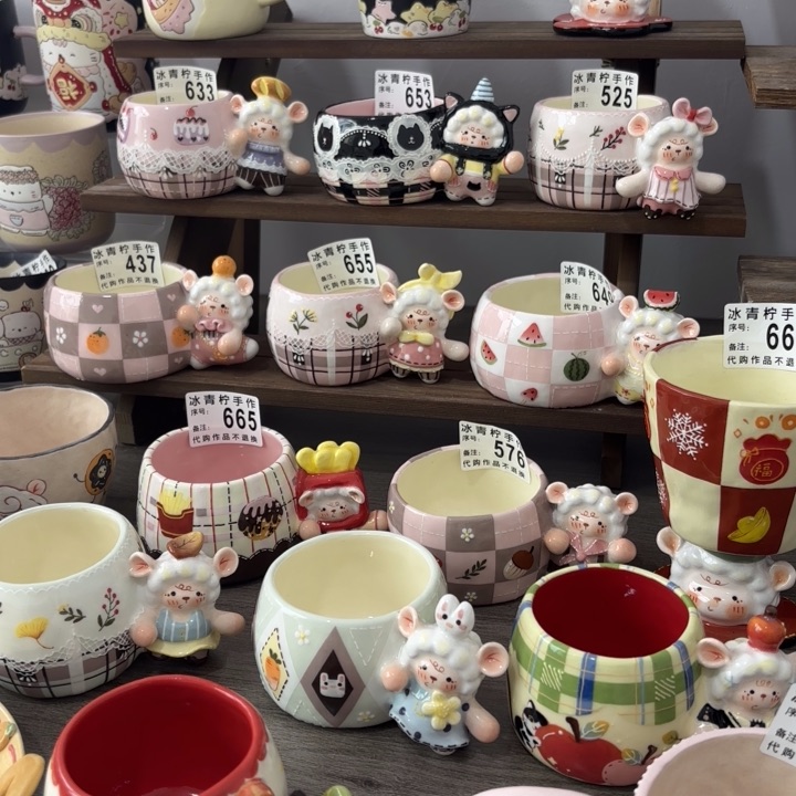 屿山窑老师景德镇手作