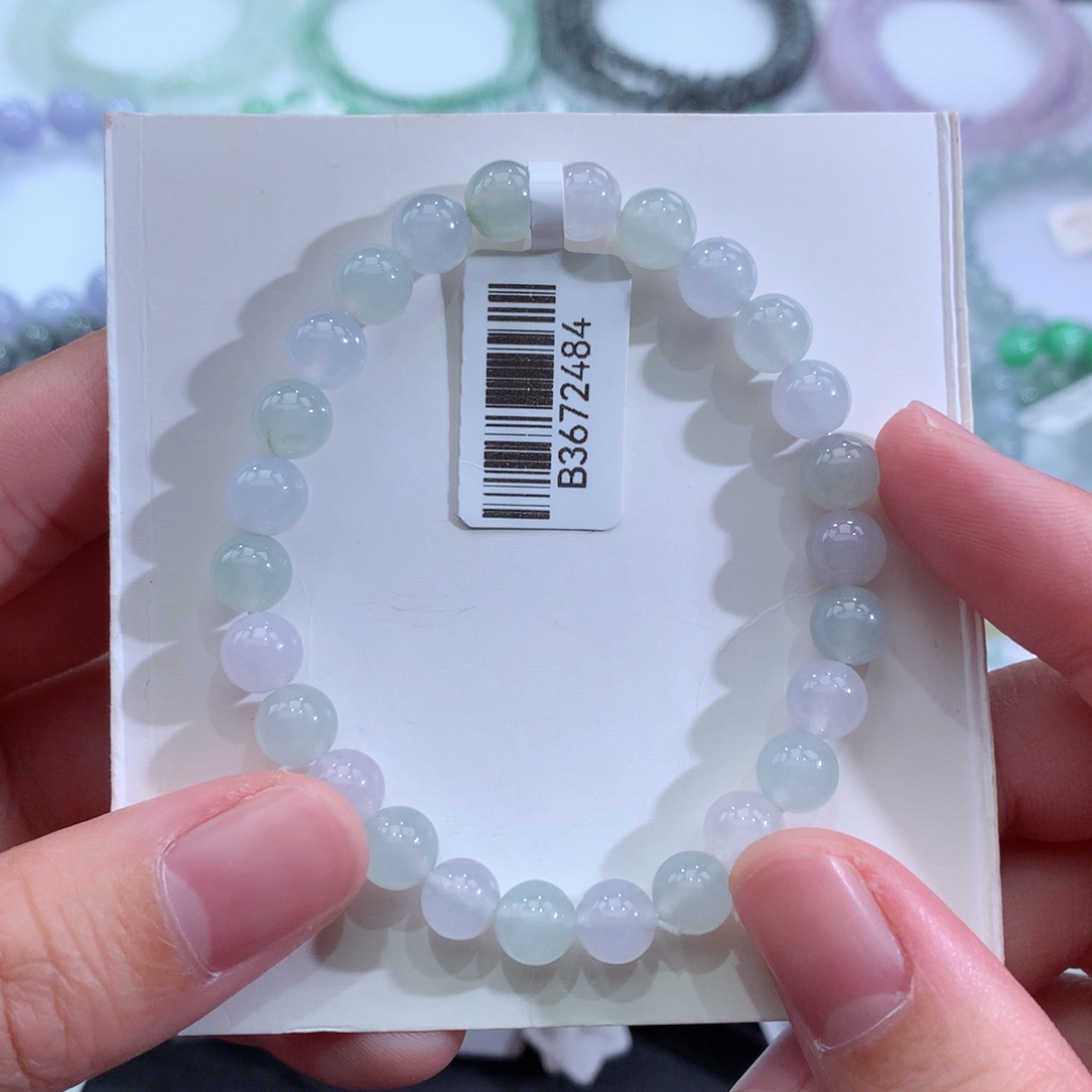 翡翠手链未镶嵌天然