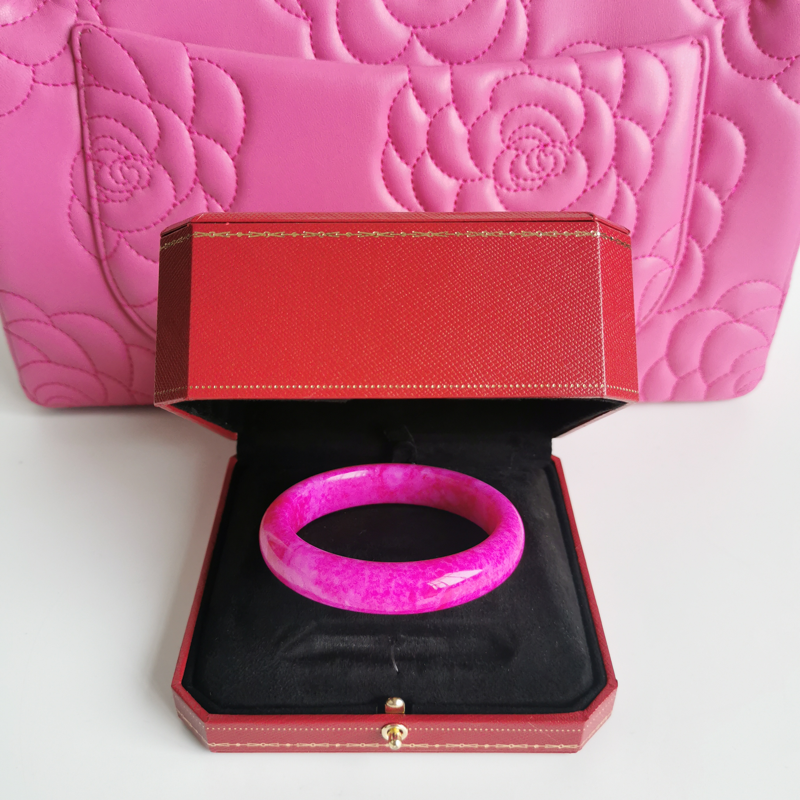 4296【香港联邦】端庄典雅贵气手镯（多样性发货）