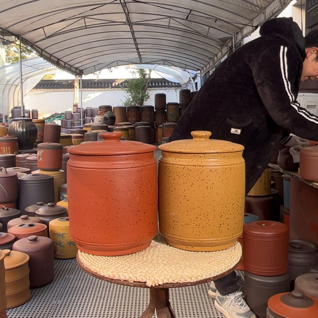 紫砂茶叶罐10 饼茶叶罐