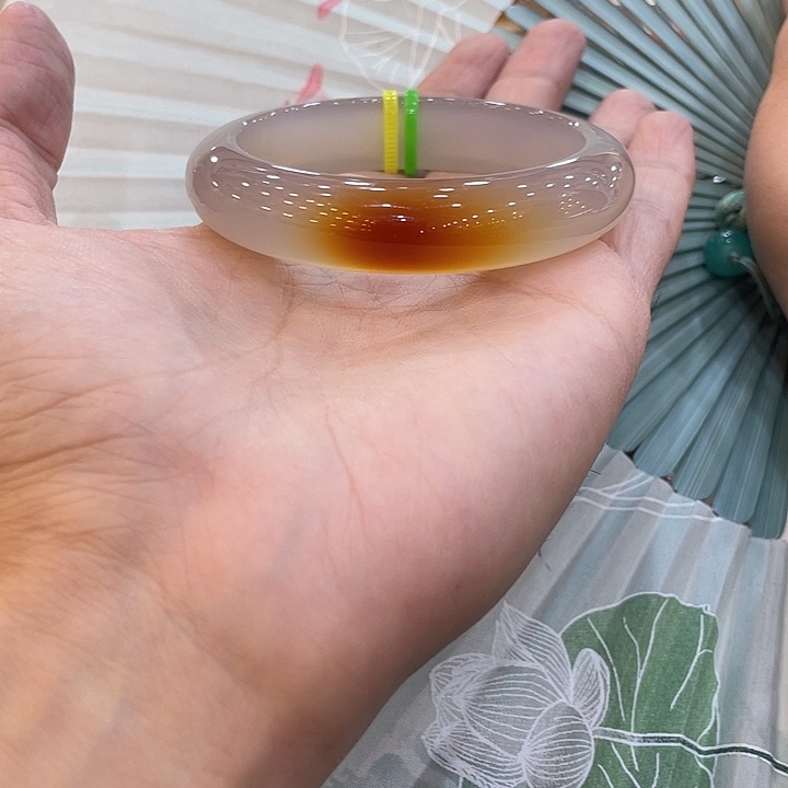 玛瑙/玉髓手镯未镶嵌摘****✨