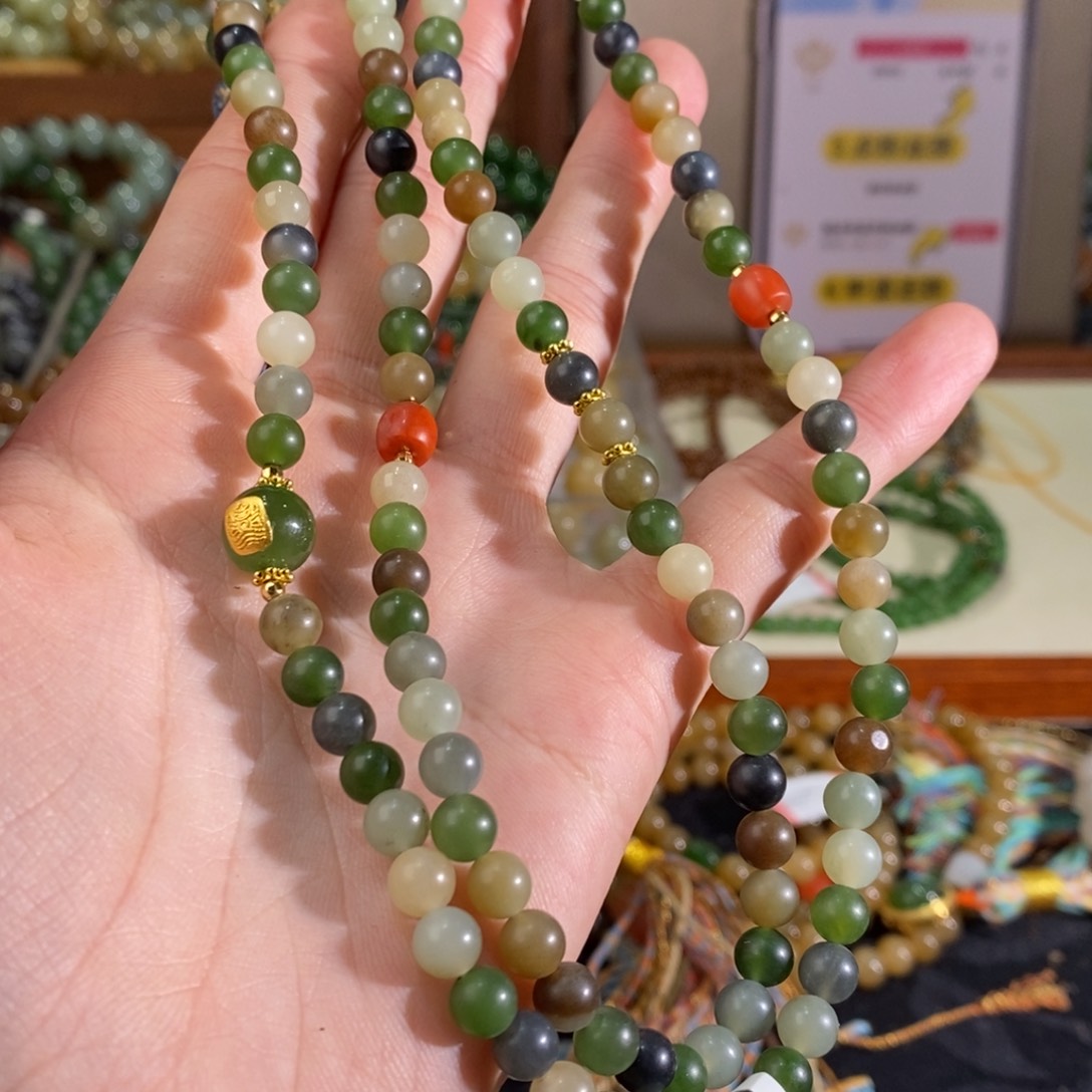 和田玉手链未镶嵌