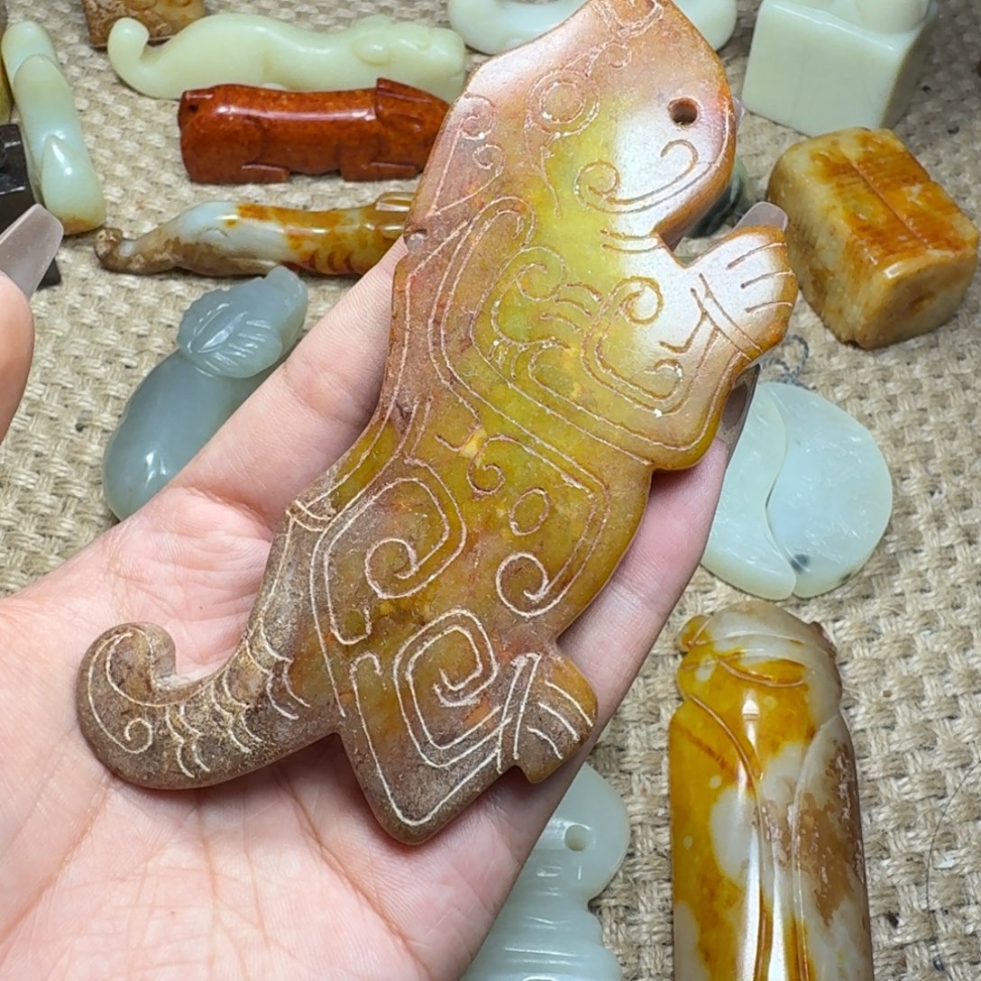 白玉菩提吊坠挂件