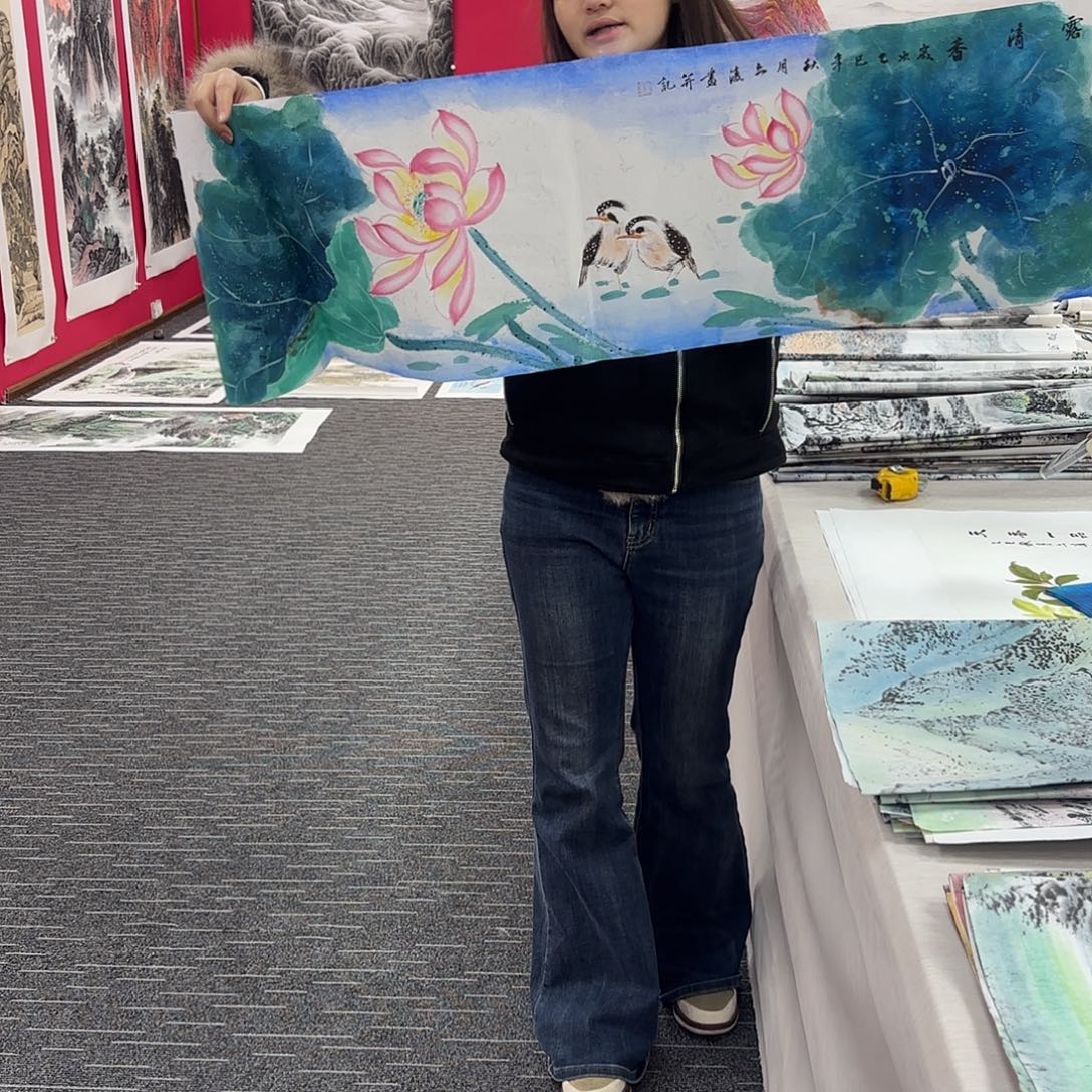 国画国画作品纯手绘