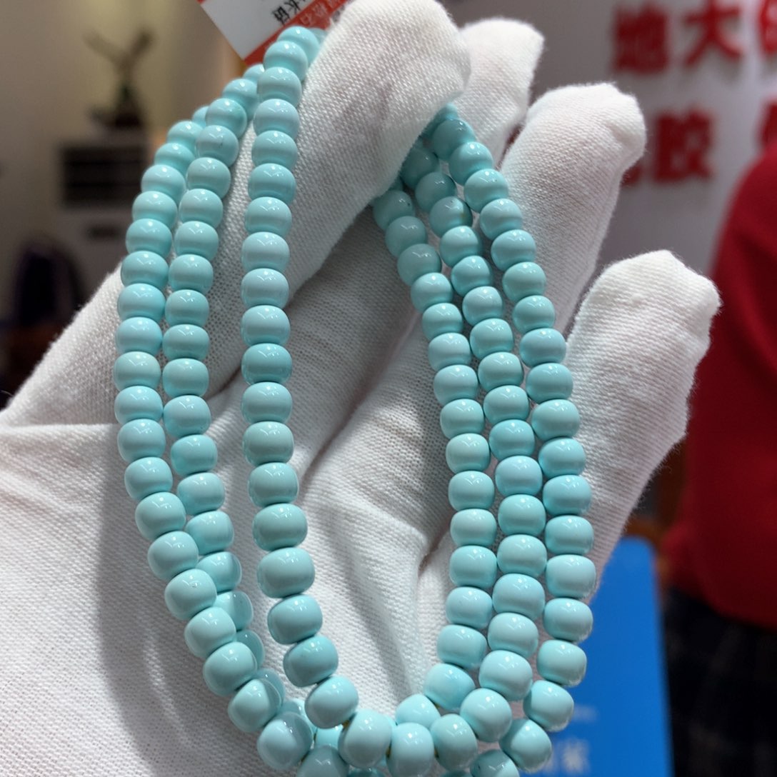 绿松石长链未镶嵌