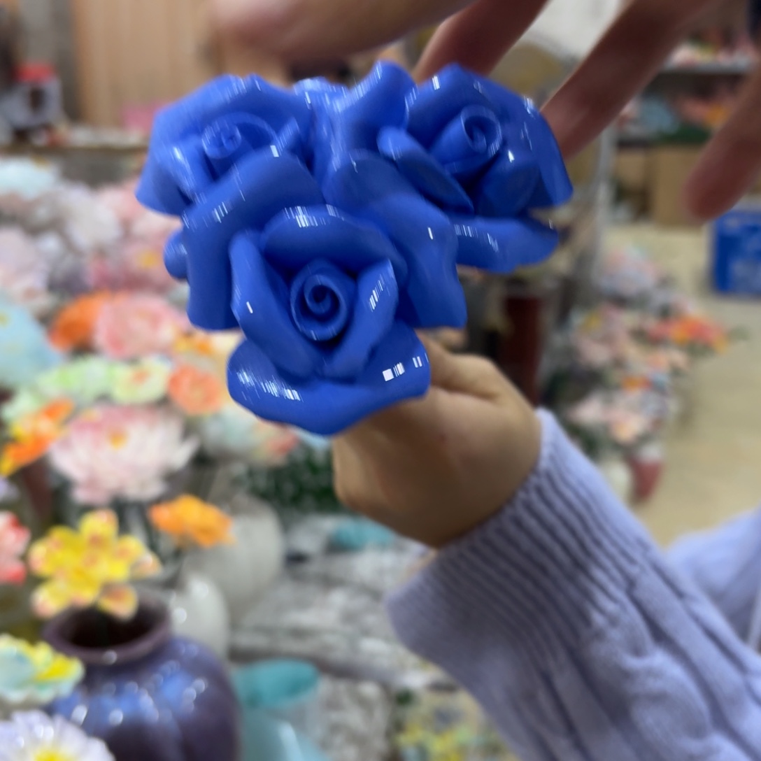 陶瓷花，20元发货，退款拉黑