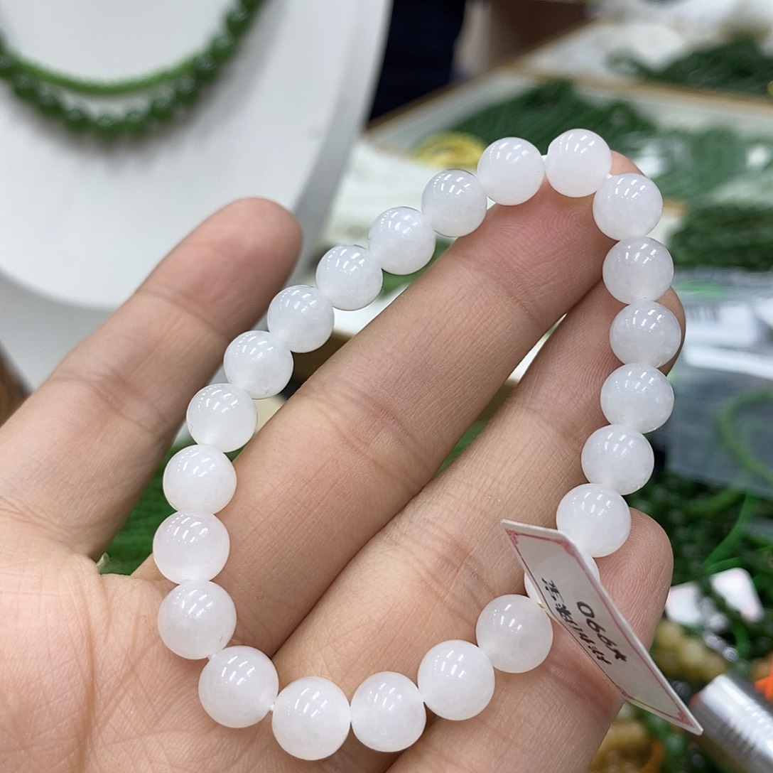 和田玉手链未镶嵌