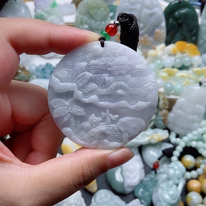 吊坠(不含链)未镶嵌翡翠1