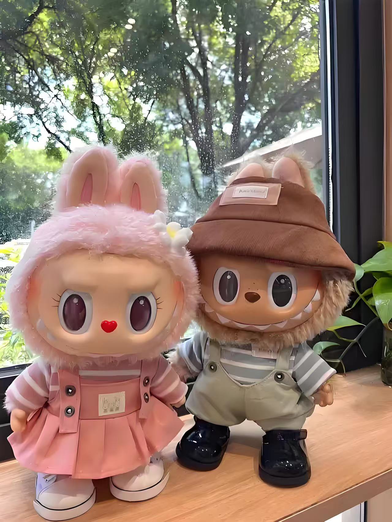 拉卜卜潮玩精美时尚百搭手机背包挂件