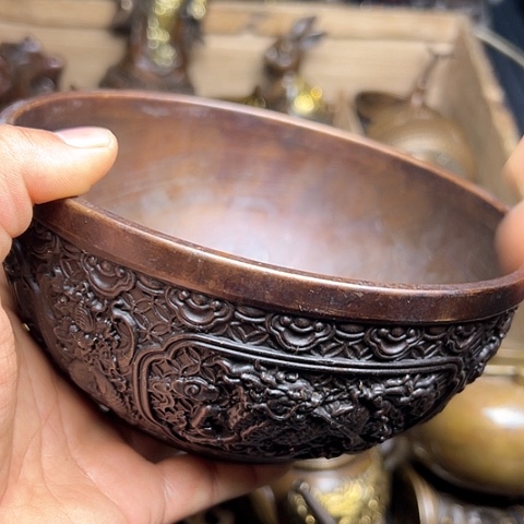 铜制文玩把玩物件