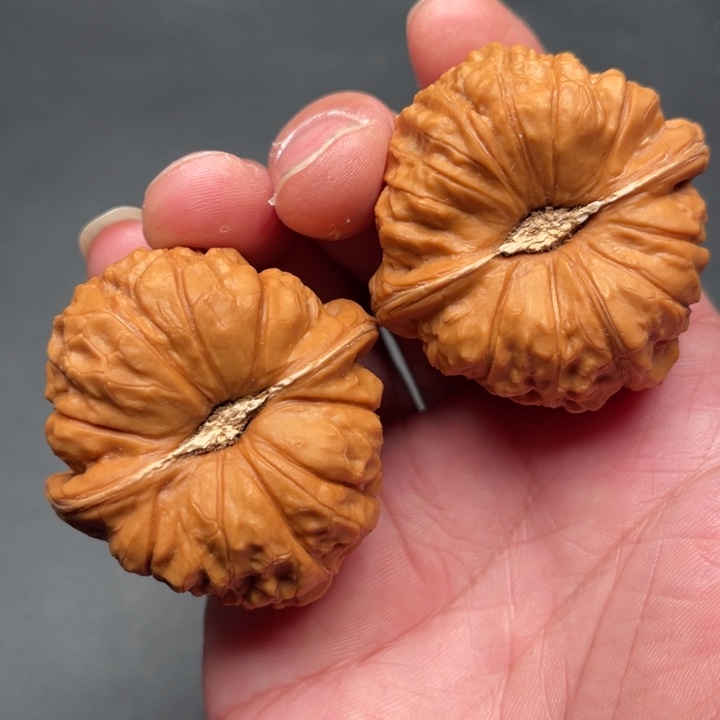 文玩核桃把件南瓜墩