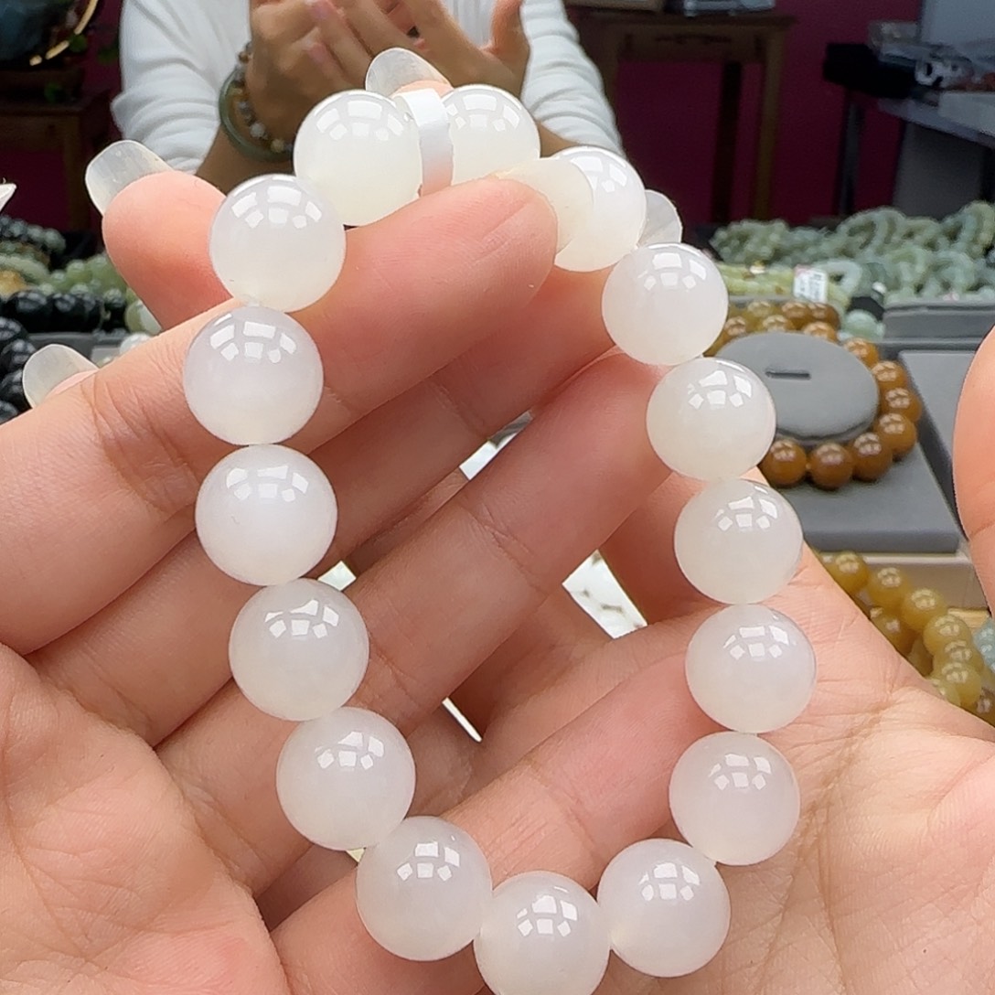 和田玉手链未镶嵌