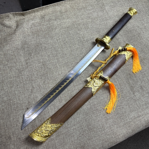 2981 泉昊天宝剑高锰钢唐横刀未开刃