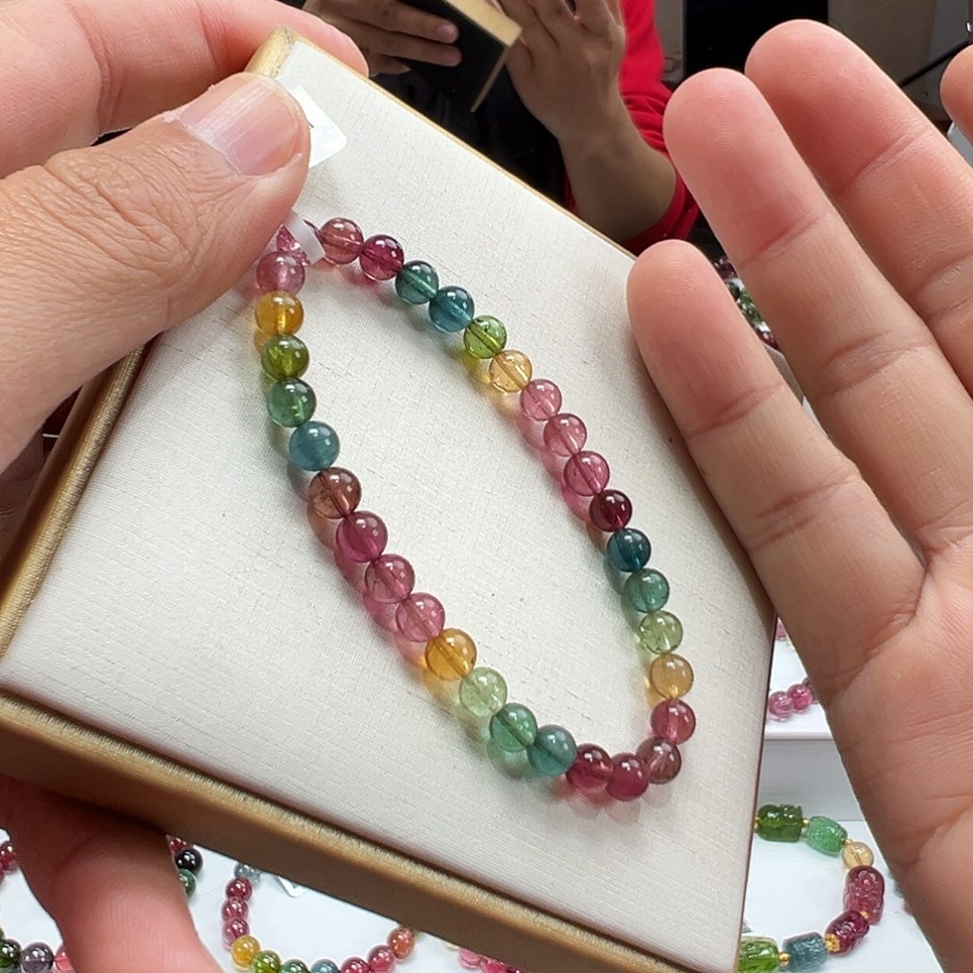 手串碧玺未镶嵌5.8mmmmmmmmm