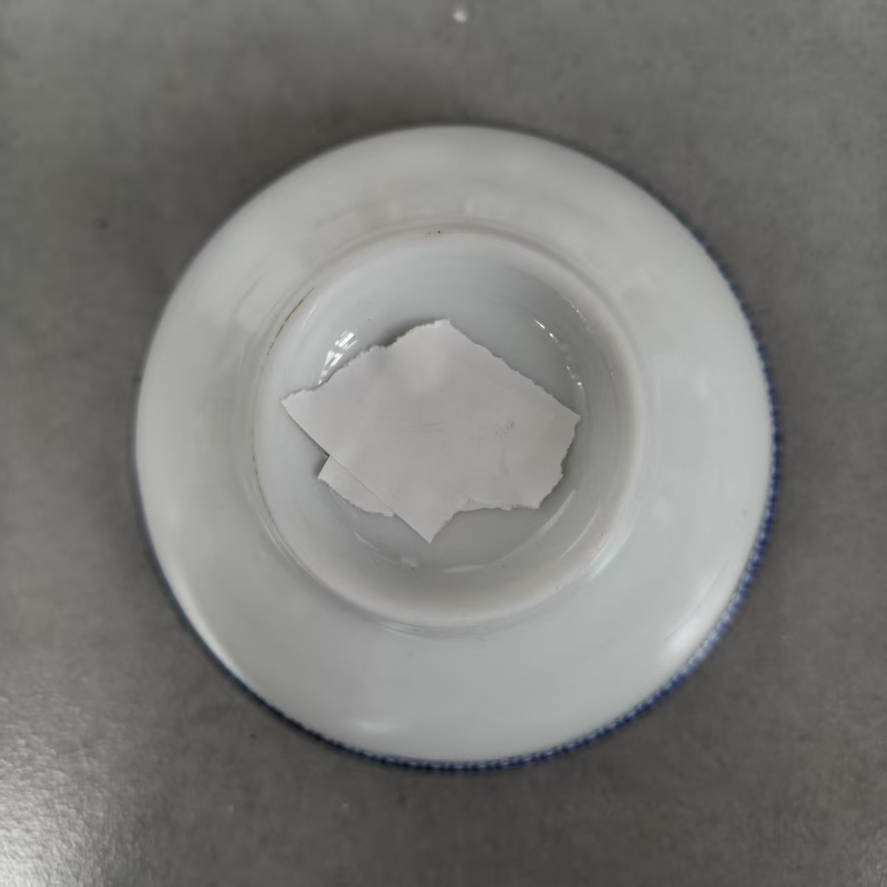 1个微瑕杂花画片4.5-5英寸米饭碗（画面随机）