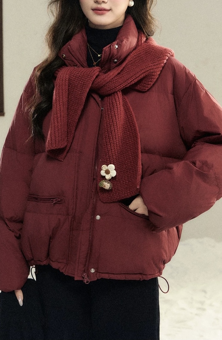 格澜芙莉2025年冬新款气质优雅高奢贵夫人时尚新中式国潮羽绒服