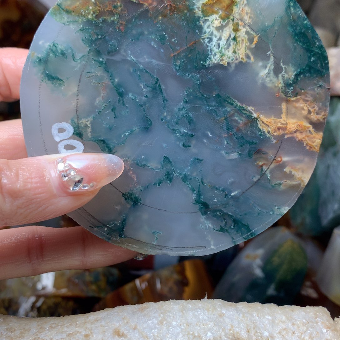 用***8定制玛瑙定制手镯63圈口