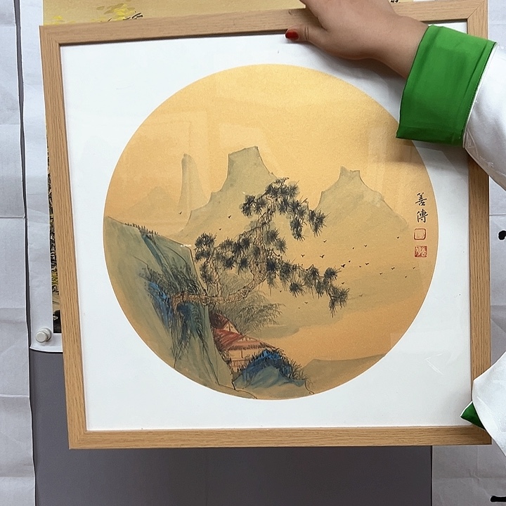 国画中美老师国画作品