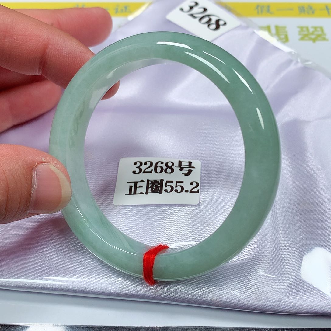 【闪购商品】翡翠手镯未镶嵌3268号