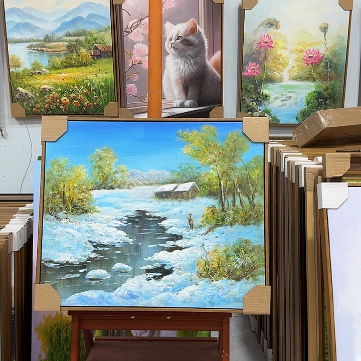 油画5060油画作品展作品展作品集展作品