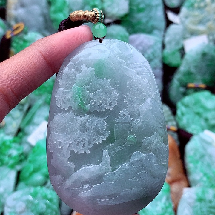 翡翠吊坠(不含链)未镶嵌