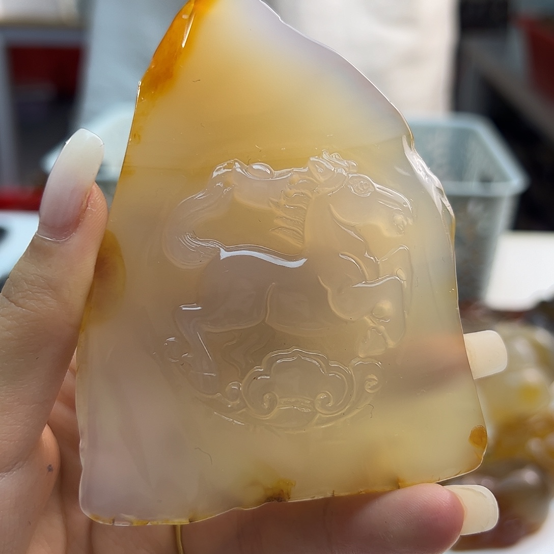 玛瑙/玉髓未镶嵌吊坠(不含链)