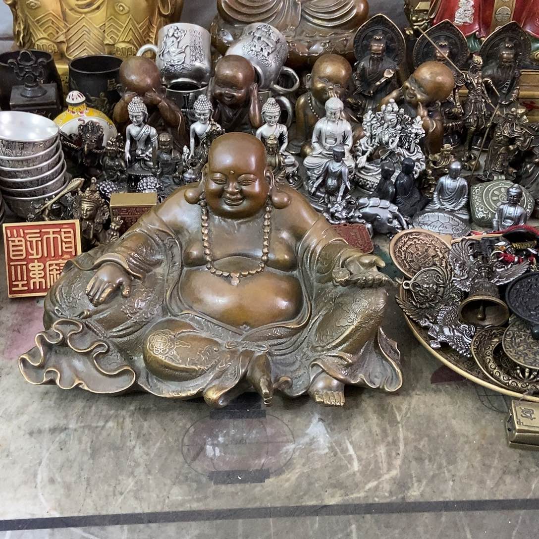 舍*得老杨黄铜摆件老杨黄铜摆件
