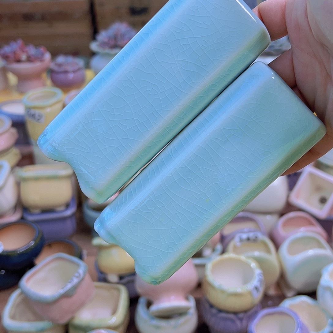 红陶陶瓷花盆当场满12包邮