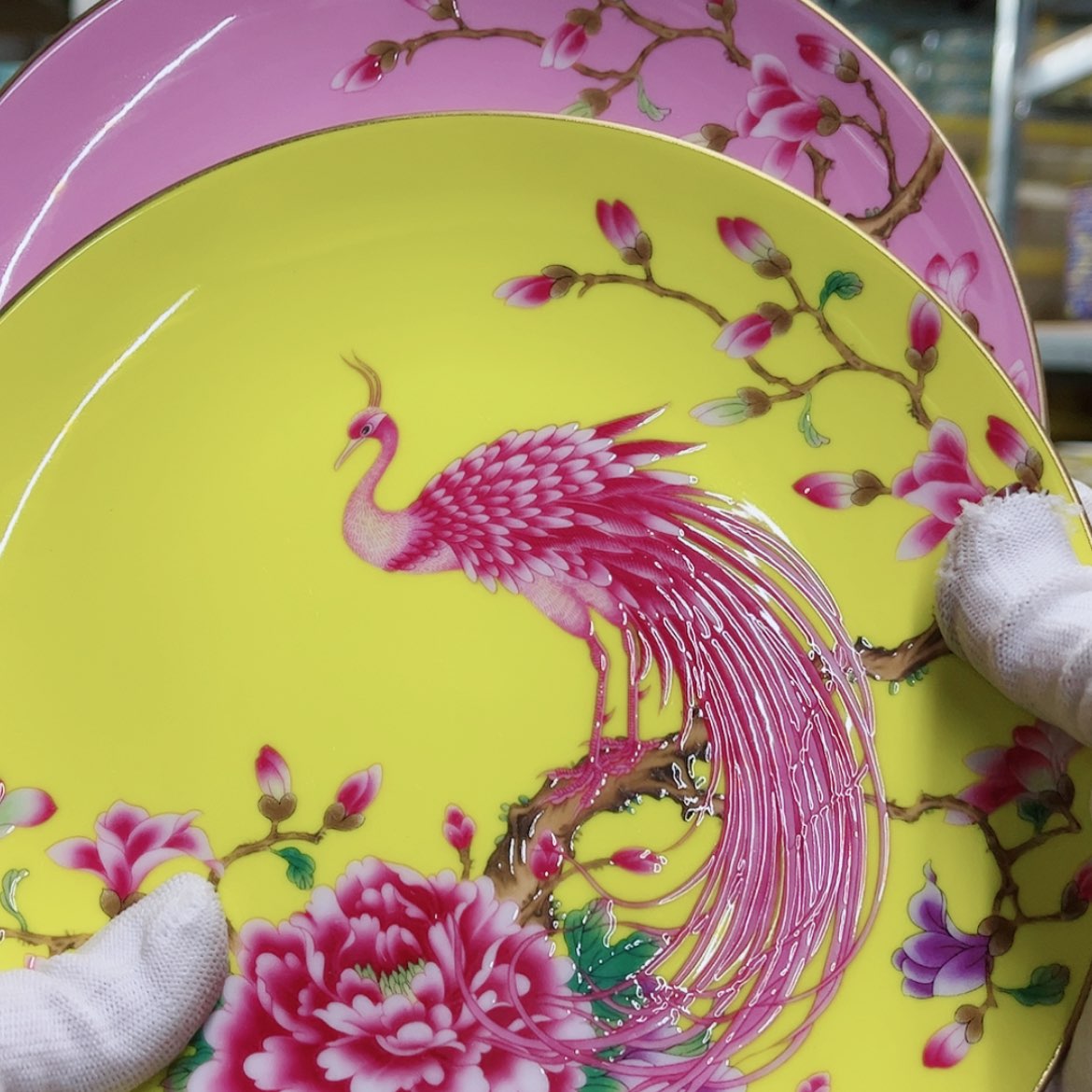 【闪购商品】骨瓷8寸2个平盘…………………………