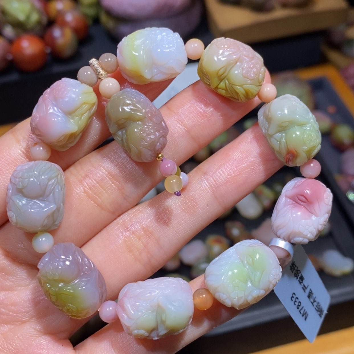 【闪购商品】未镶嵌手链玛瑙/玉髓盐源玛瑙
