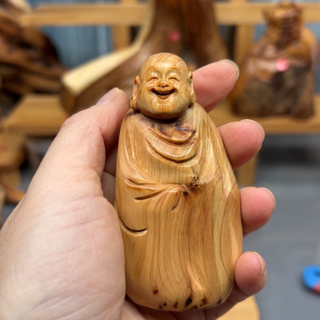 柏木崖柏木摆件手把件82