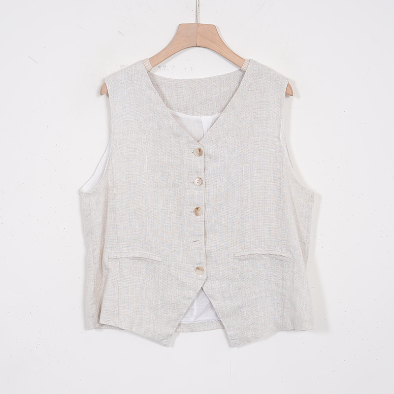 【蓉哥出品】净版纯色马甲8774