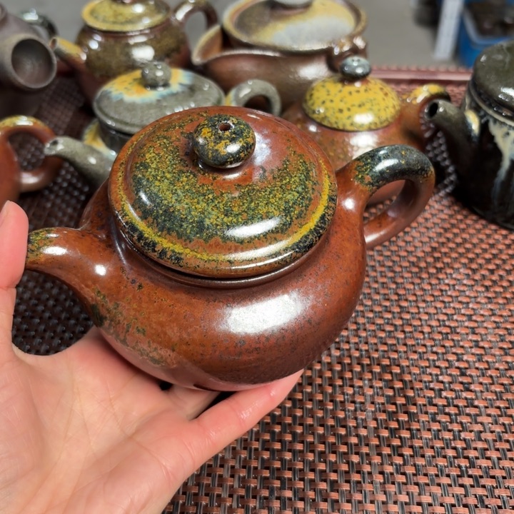 紫砂茶杯大仿古壶瑕