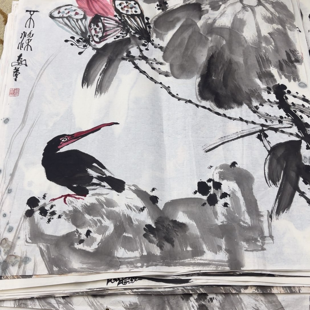 国画国画老师作品刘