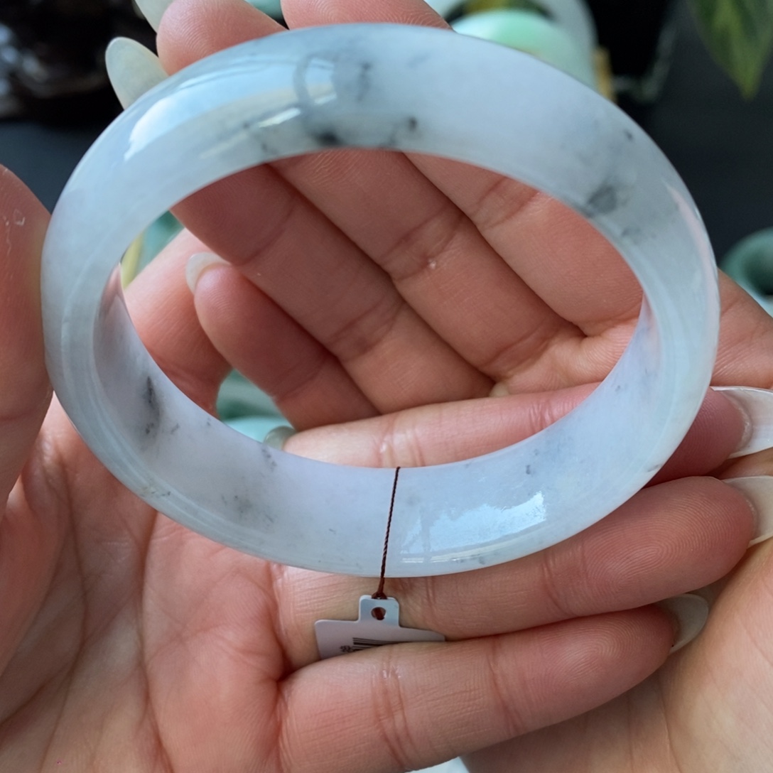 翡翠未镶嵌手镯天然