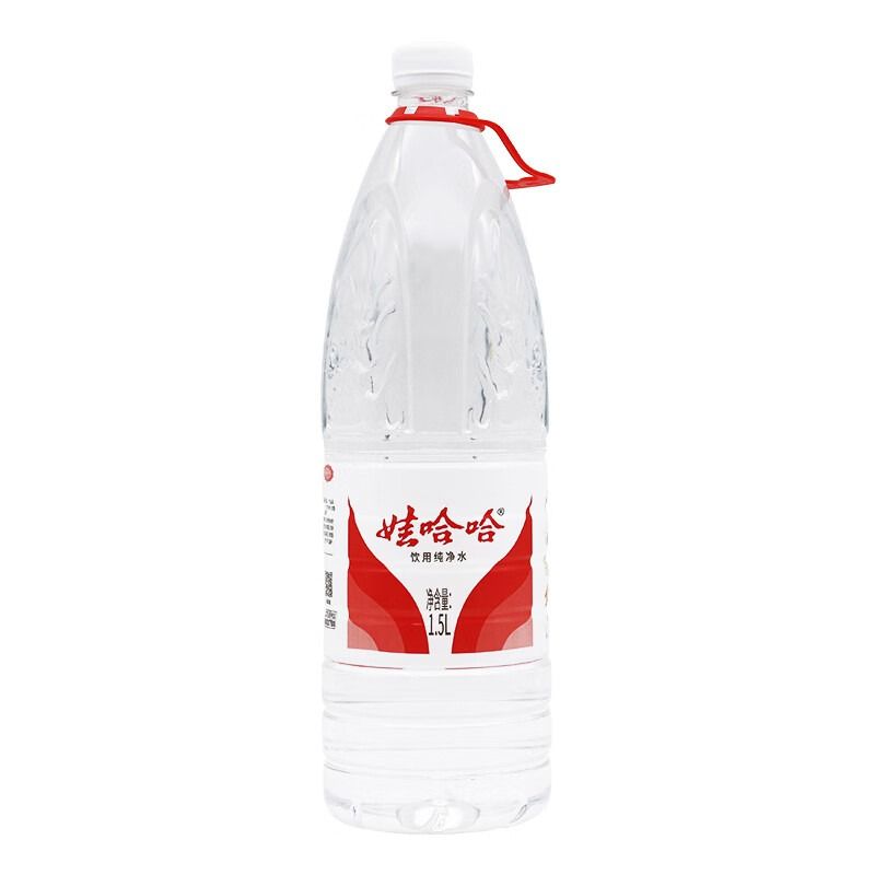 【家庭囤货】娃哈哈纯净水1.5L*12瓶 纸箱/塑包随机 整件销售 庭常备 送水上门