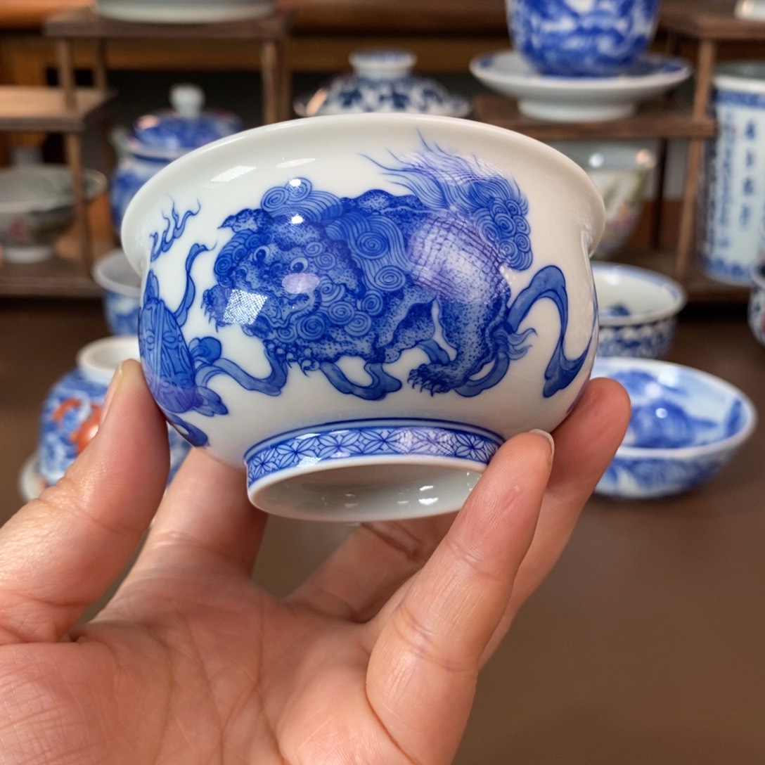 景德镇陶瓷手工手绘