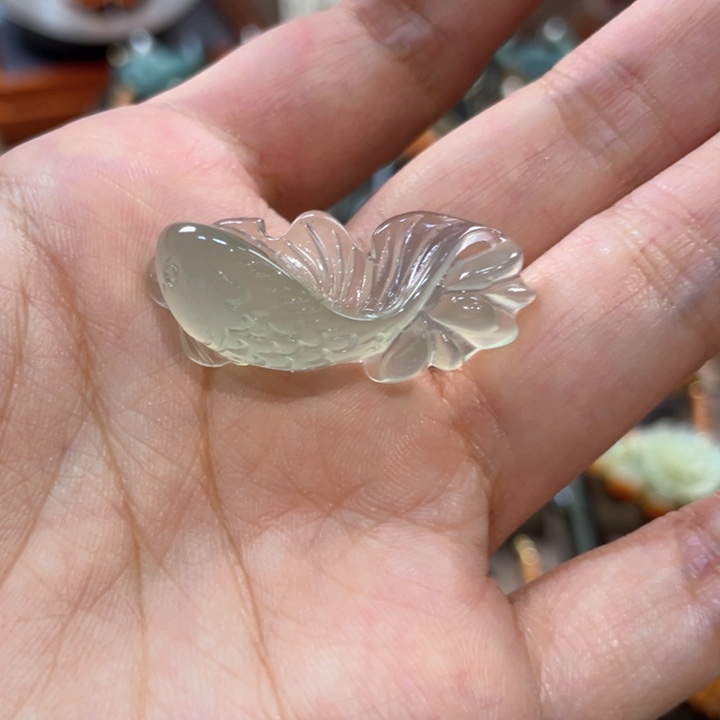 蛇纹石玉未镶嵌吊坠(赠链)