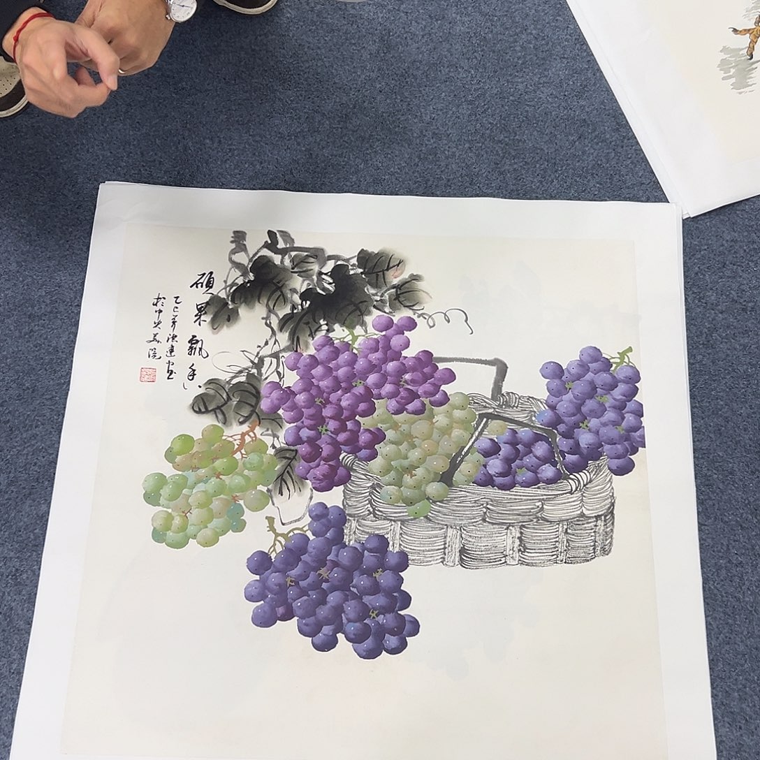 国画国画作品纯手绘作品