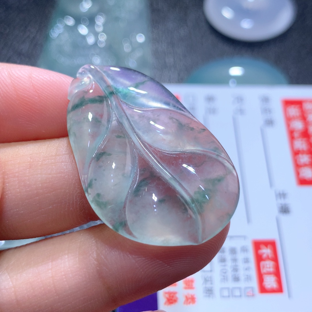 翡翠颈饰未镶嵌缅甸