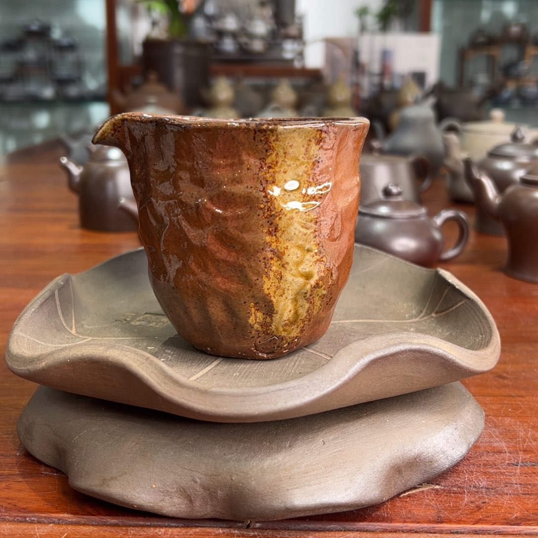 贵台龙窑柴烧茶壶A06