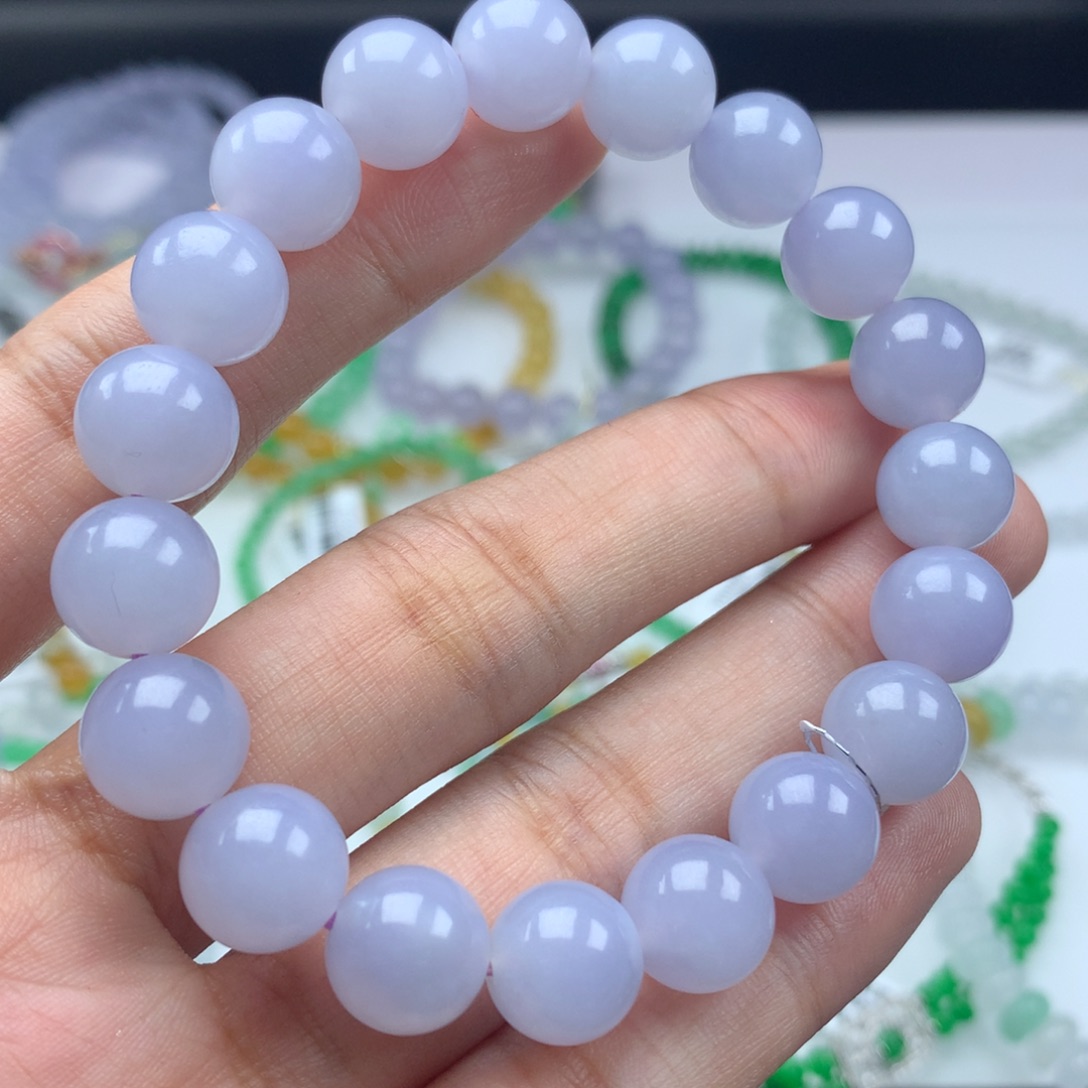 翡翠手链未镶嵌卡