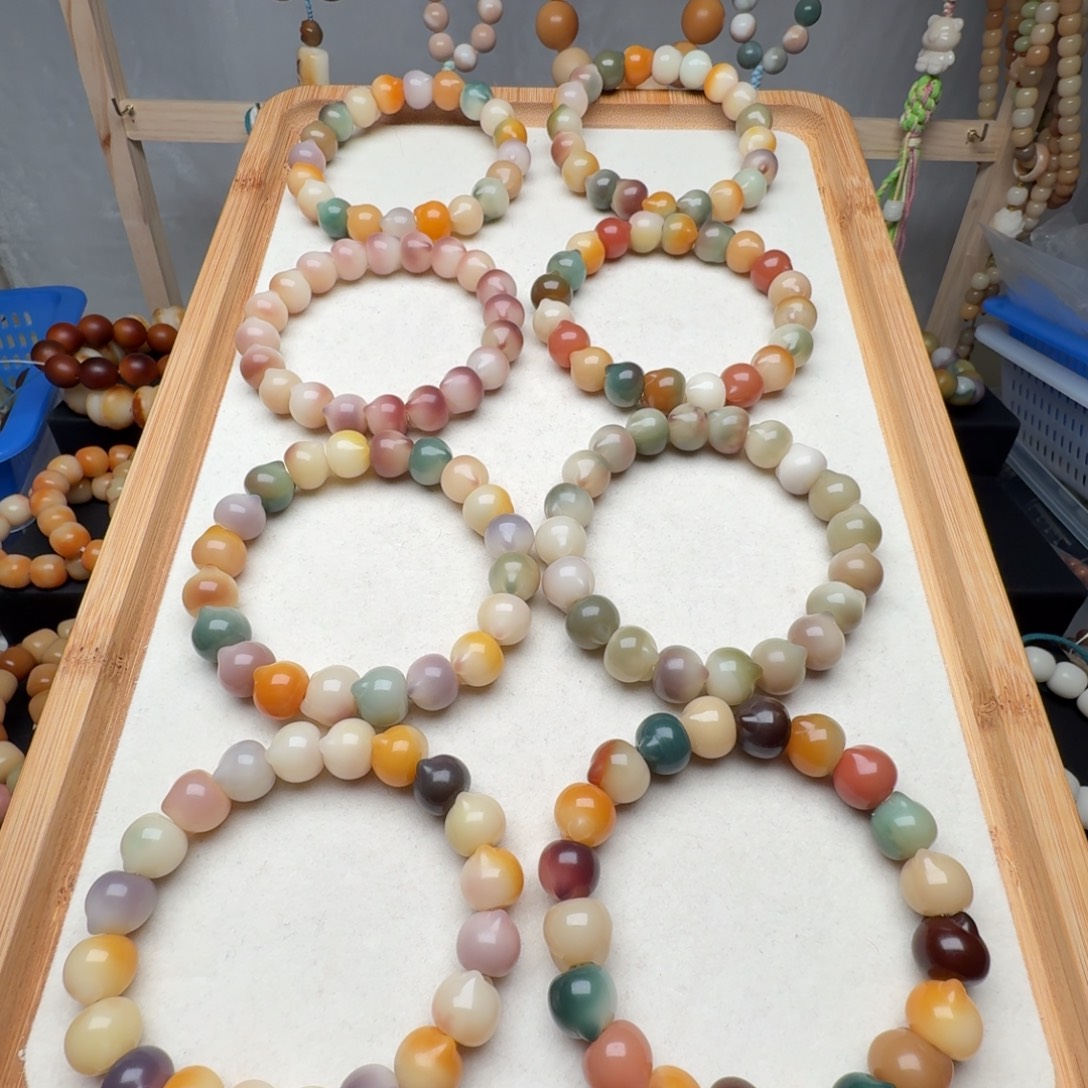 手串菩提根/象牙果卡13猫猫头