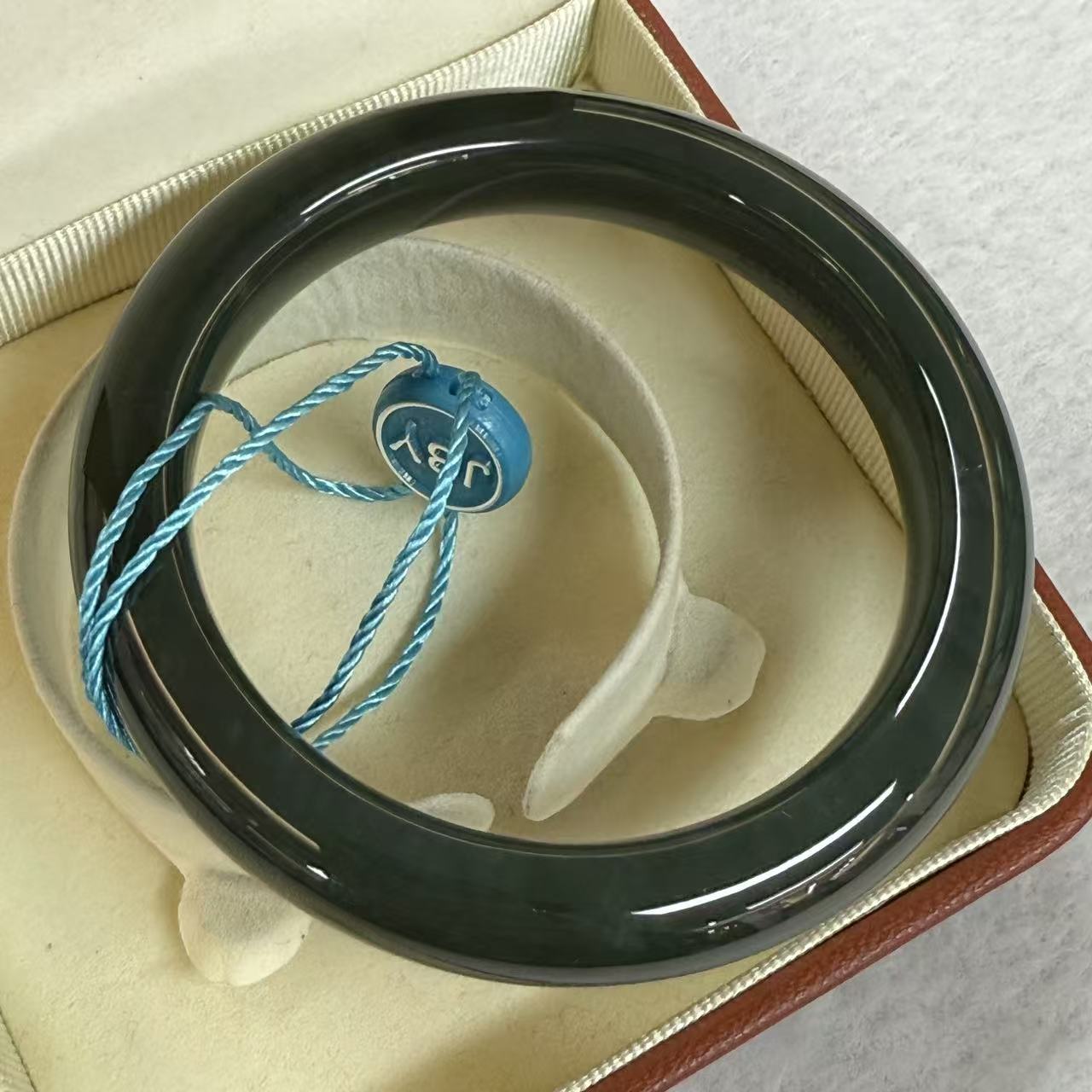 和田玉且末蓝手镯*（多样性发一件）